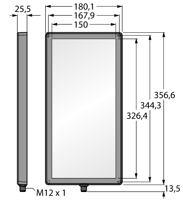 LEDGB300X150PW2-XQ