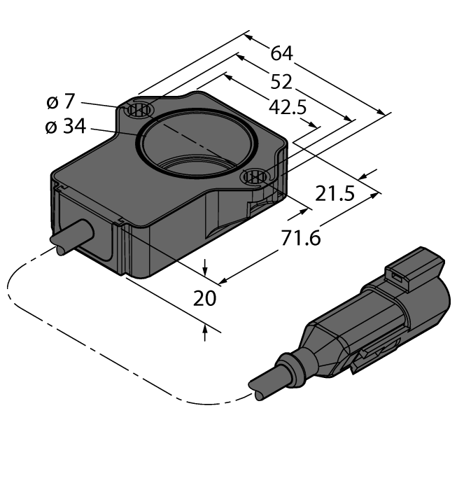 RI240P1-QR20-LU4X2-0.15-DT04-3PMB