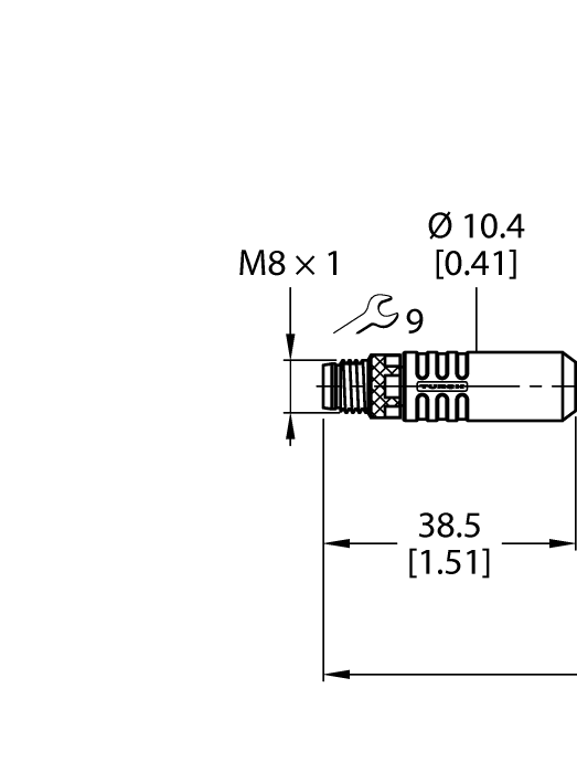 PSGS4M-RJ45S-4422-15M
