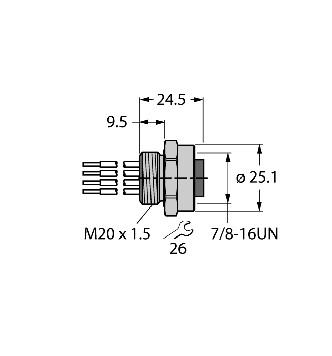 RKFV49-0.3M/M20/C1117
