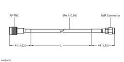 Thumbnail for TN-UHF-CBL-HF240-RPTNC-8-SMA