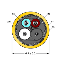 Thumbnail for CABLE-BLIDENT-5M/S2500