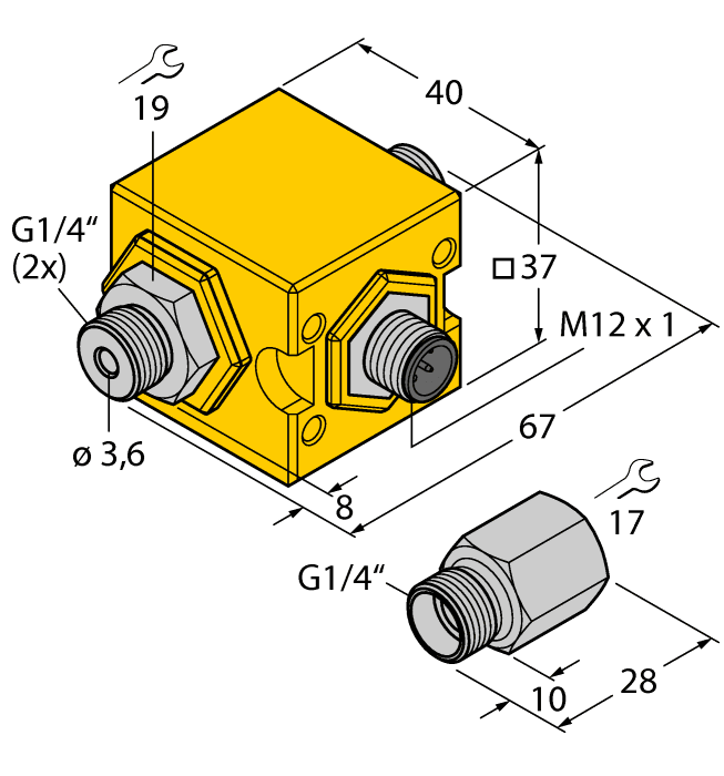 FCIC-G1/4A4P-AP8-H1141/1.5