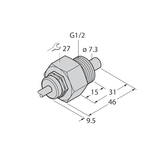 FCS-G1/2HC22-NAEX/D100 5M